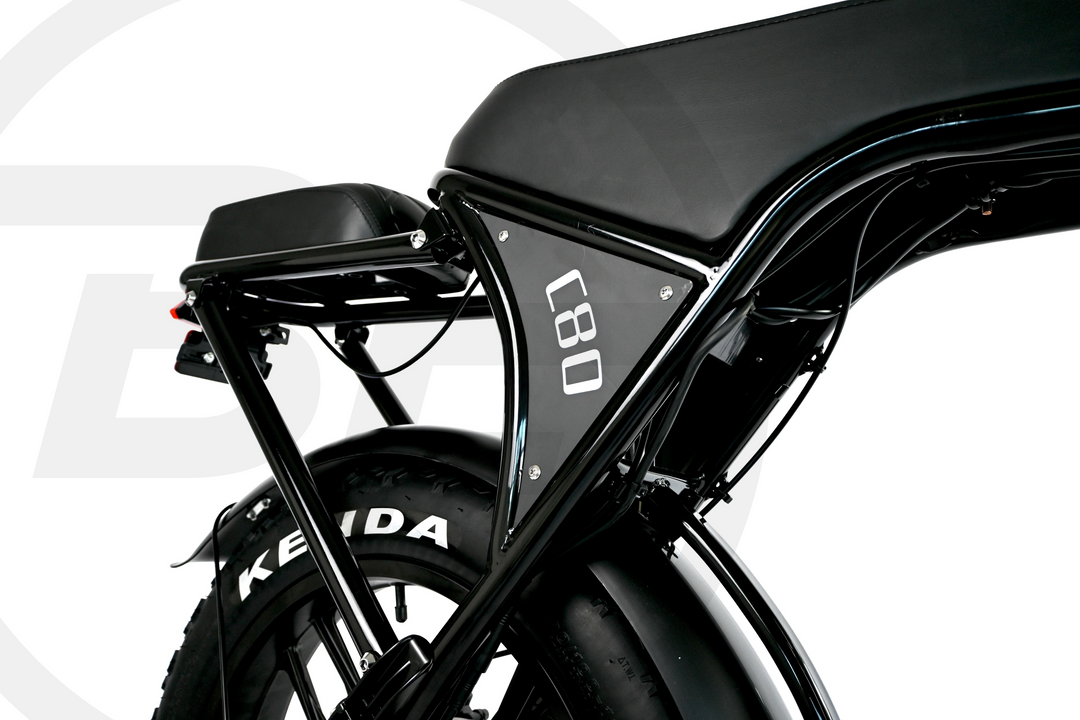 OUXI V8/C80 6.0 2025 - FATBIKE - ZWART