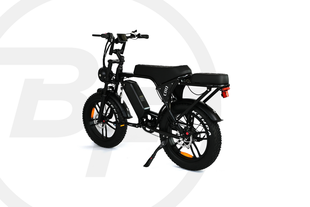 OUXI V8/C80 6.0 2025 - FATBIKE - ZWART
