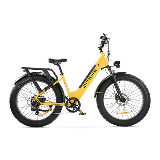 ENGWE E26 - Lage instap - Fatbike - Geel